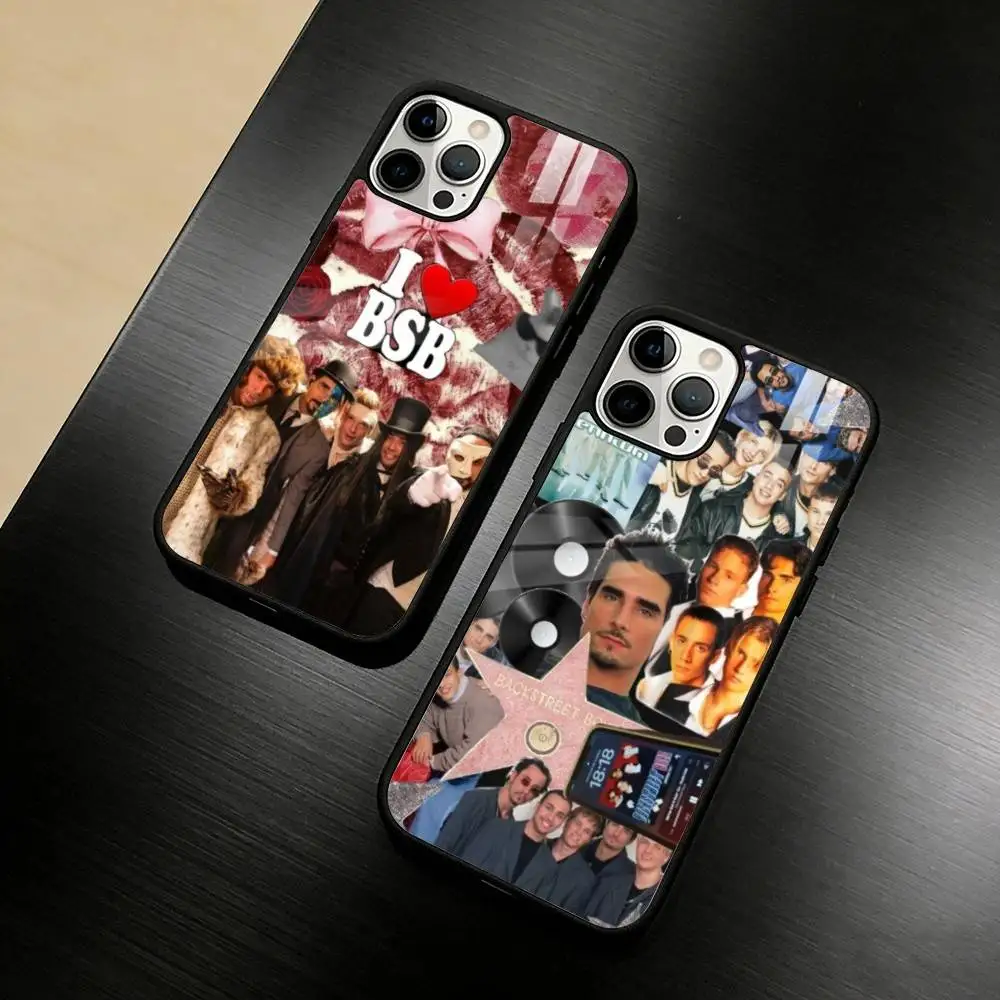 

B-Backstreet Boys BSB Phone Case For iPhone 17 16 15 14 13 12 Pro Max Plus for Mirror Wireless Magnetic Cover