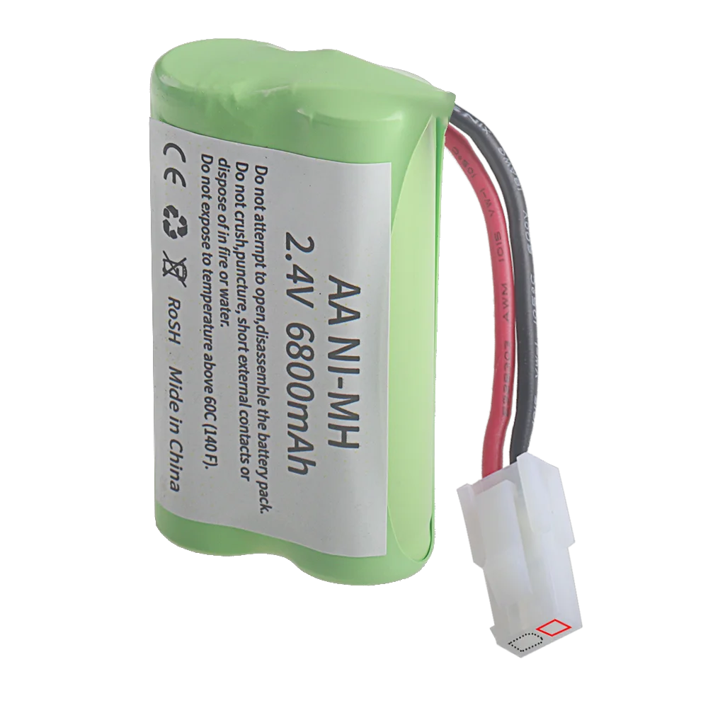 2.4 فولت 6800 مللي أمبير NiMH بطارية SM/JST/Tamiya ل Rc لعب سيارة خزان قطار روبوت قارب بندقية ni-mh AA 2.4 فولت 2400 مللي أمبير بطارية قابلة للشحن