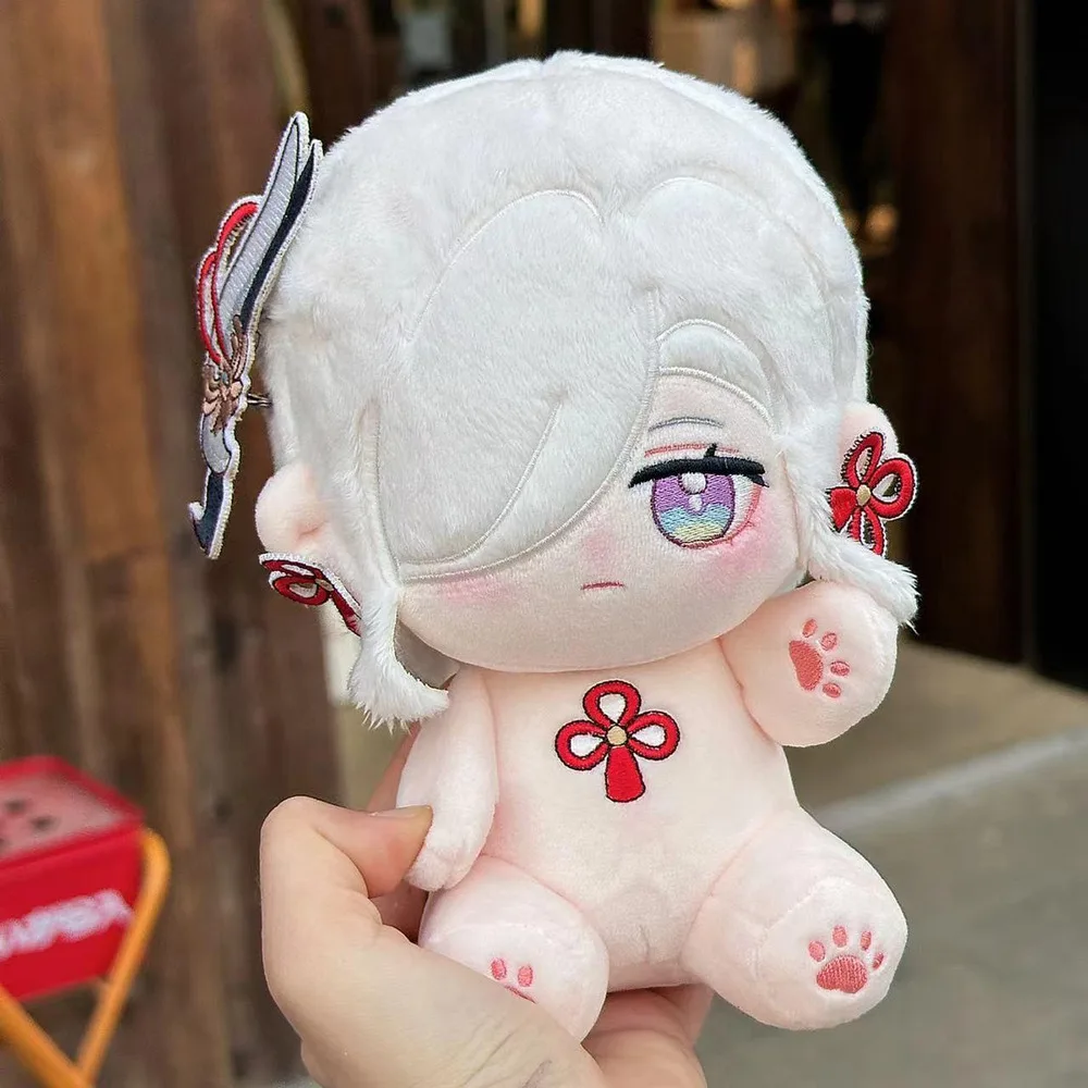 

Game Genshin Impact Shenhe 17CM Cosplay Sitting Posture Body Cartoon Dress Up Fans Gift