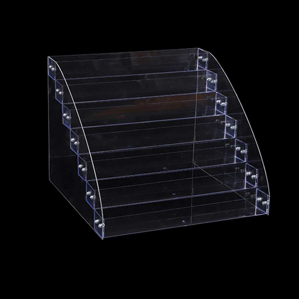 

Acrylic Display Stand Nail Polish Cosmetic Storage Display Holders Perfume Doll Stand Organizer Display Shelf Transparent
