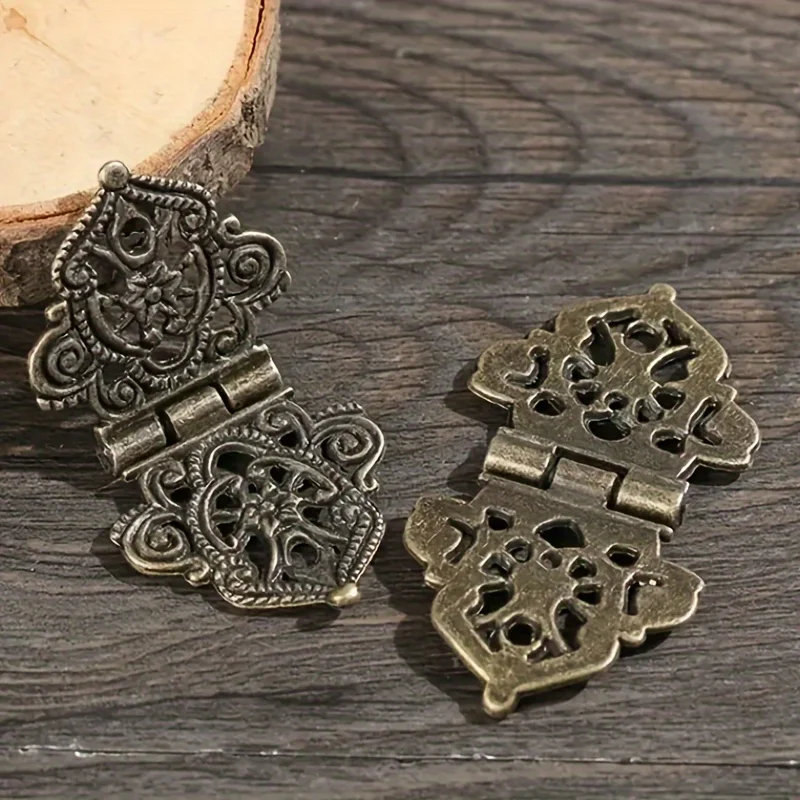 4Pcs Vintage Bronze…