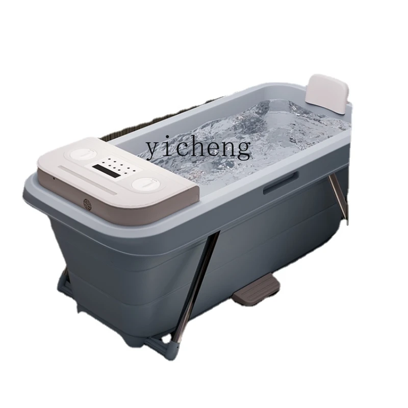 

XL Bath Barrel Adult Folding Bath Bucket Automatic Heating Full Body Women's Bath Bucket Bathtub