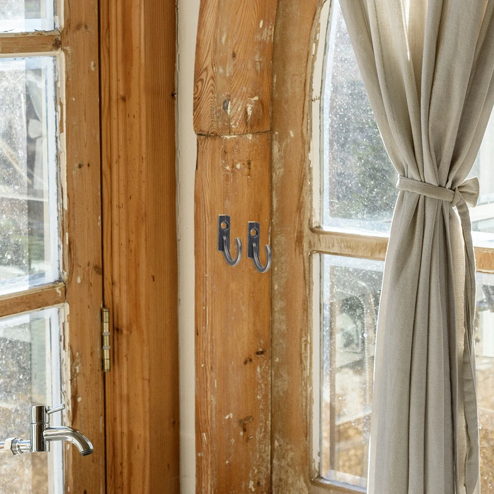 

20Pcs Metal Clothes Hooks Premium Zinc Alloy Wall Mount Simple Design for Home Bathroom Kitchen Storage Metal Wall Hooks