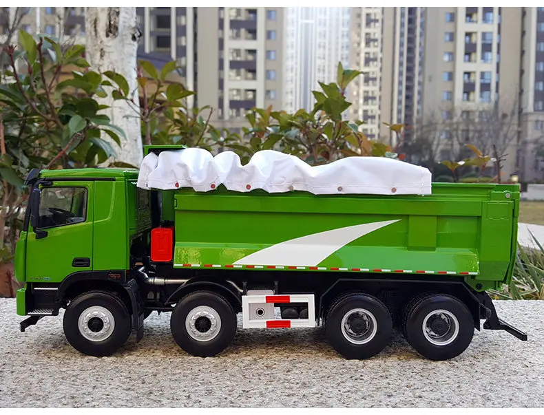 Diecast 1:24 Scale Fuda Ouman GTL Construction Truck Dump Truck EST Galaxy Alloy Car Model