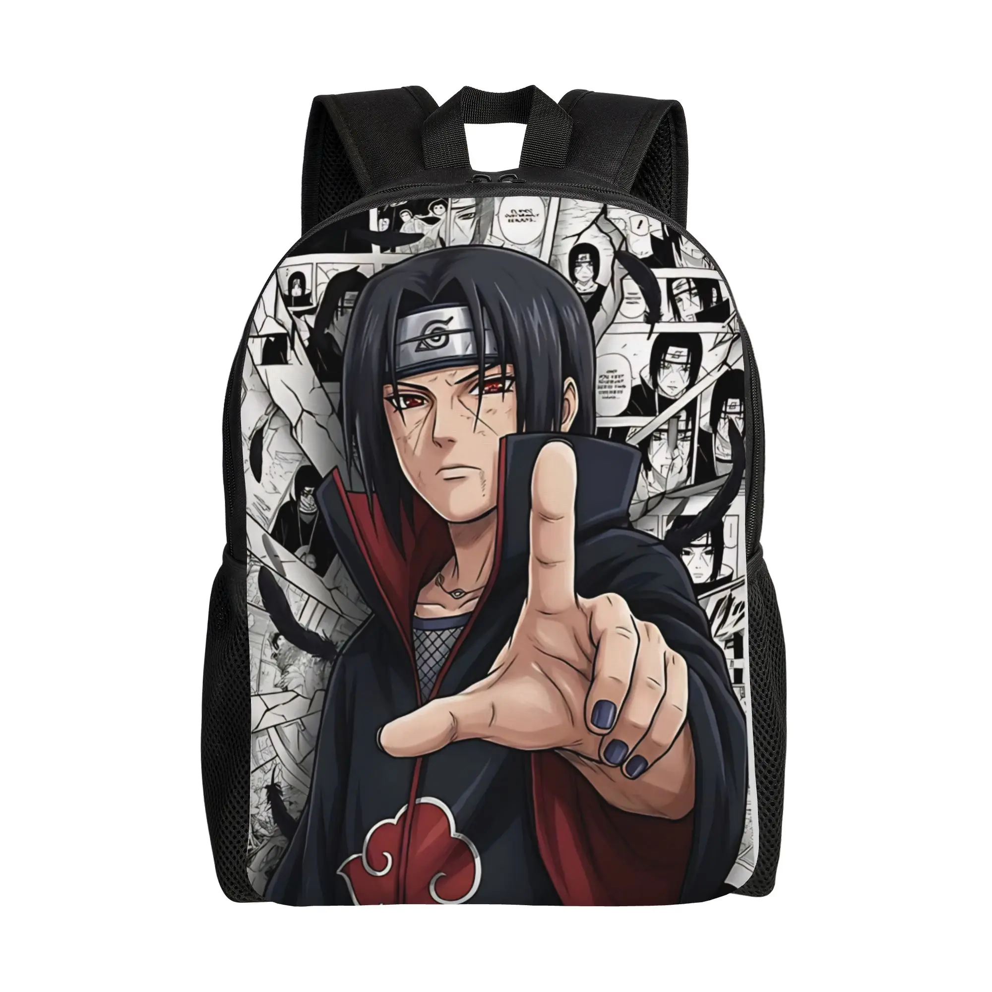 

Back to school season Itachi Uchia Backpack Bandai NARUTO Couple Vintage Backpack