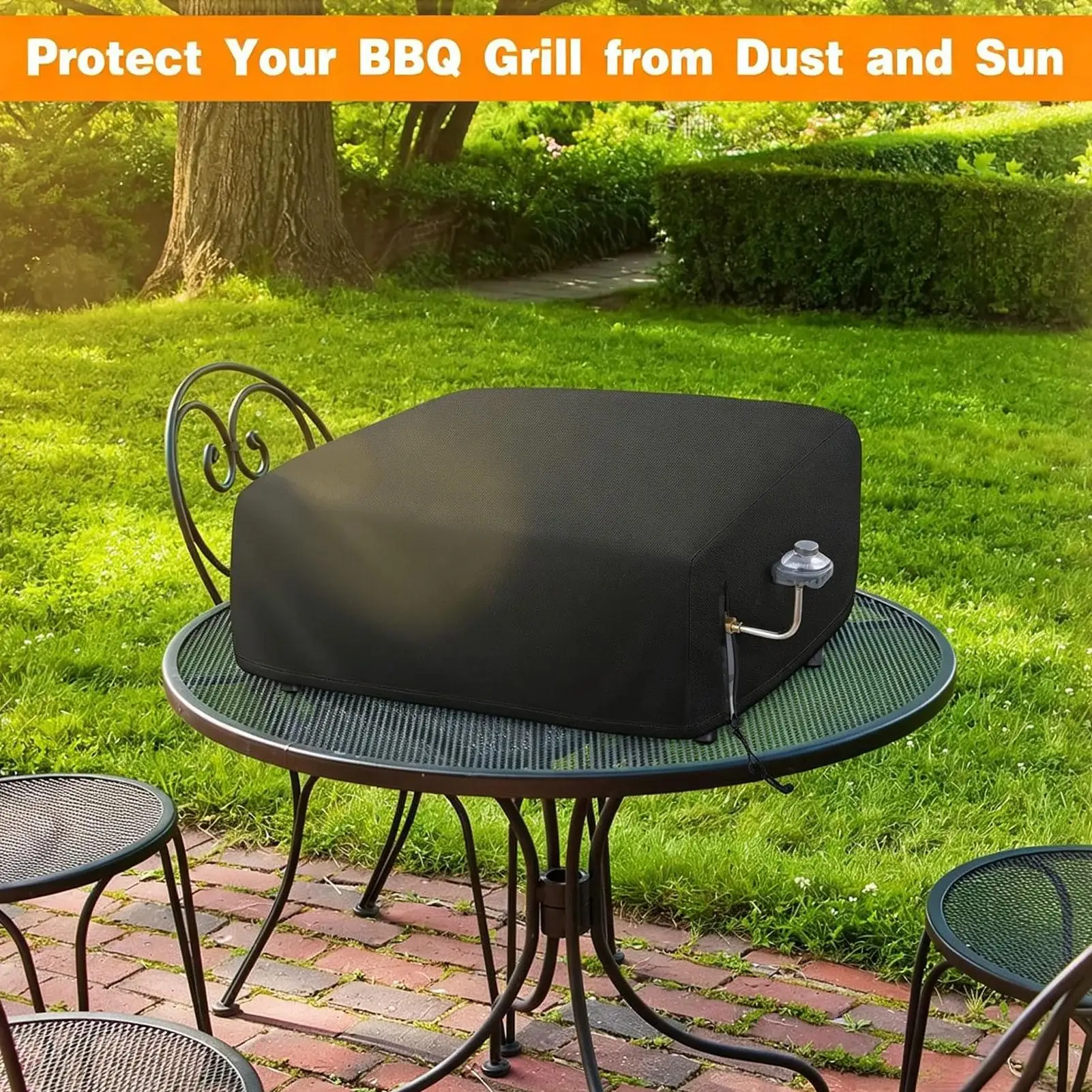 Cover for Outdoor Grill Waterproof Heavy Duty Propane BBQ Top Grill Covers Heavy Duty Waterproof for Barbecue Bar Patio Kitchen