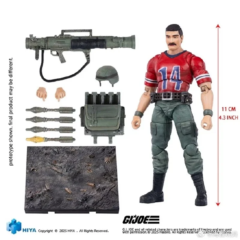 

In Stock Hiya Action Figure 1 18 Scale Gijoe Articulated Bazooka Special Forces Military Collectible Model For Adult Collectors