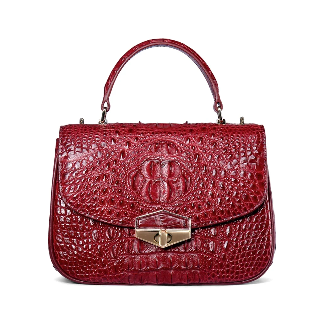 

yuanyu New Women Crocodile bwomen handbag female single Shoulder bag female