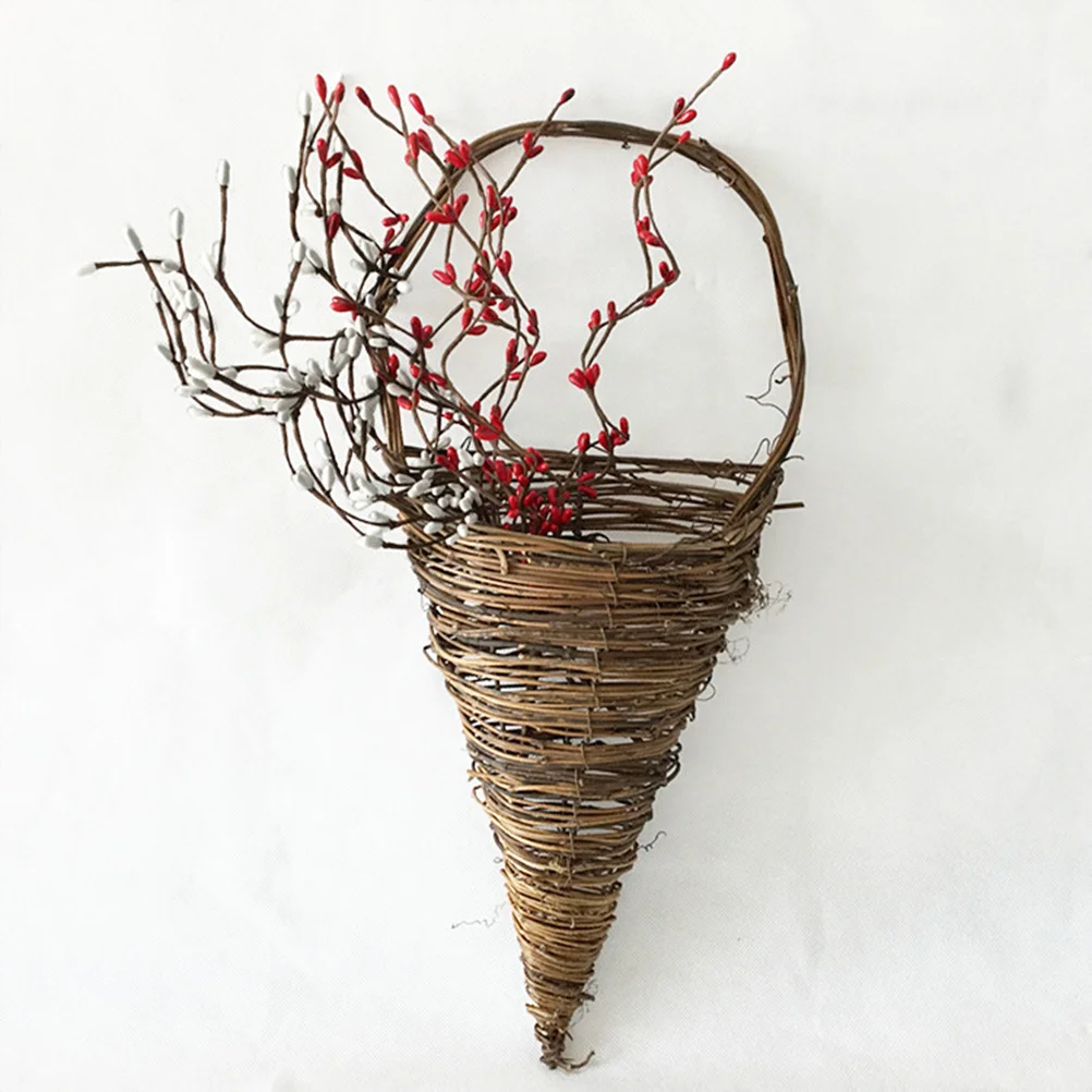

Artificial Berry Twig Red Berry Cuttings DIY Festive Vase Decor Christmas Ornament Home Party Decoration Twig