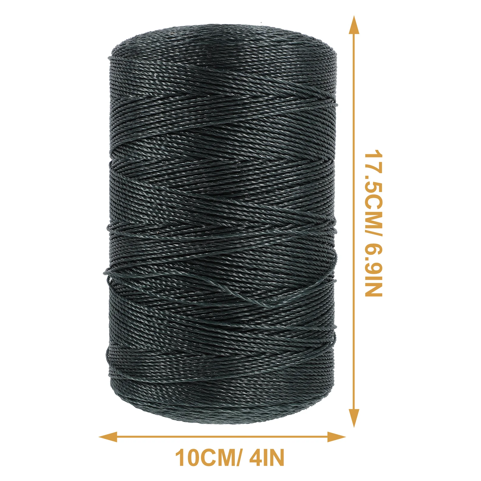 Fishing Net Repair Line Black Nylon Rope Polyethylene Climbing Gardening Corda Net String Construction Line Binding Corde