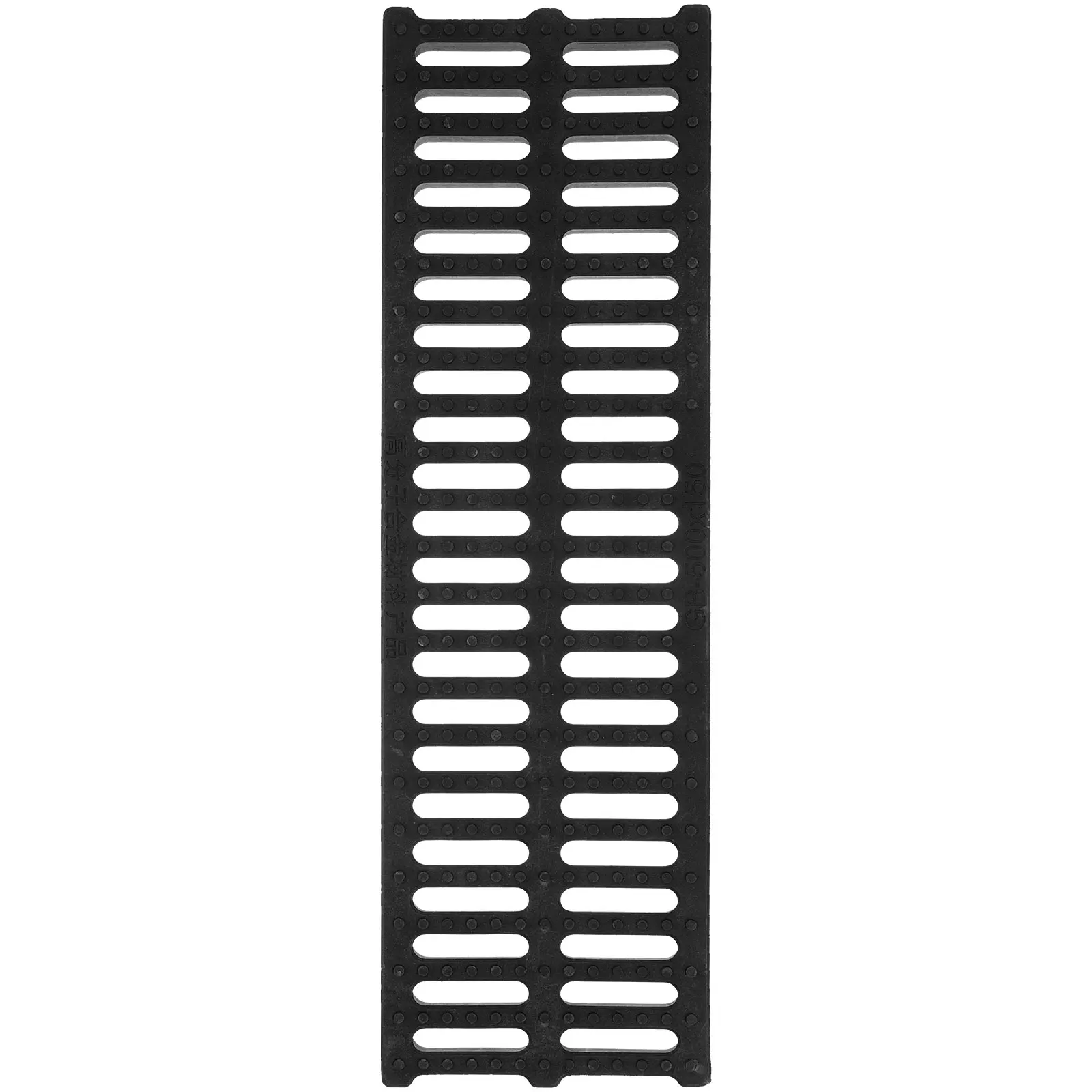 Outdoor Plastic Drain Cover Rectangular Gutter Drain Grate Hollow Design for Yard Kitchen Garage Basement Sewer Channel Grate