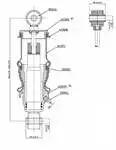 

Store code: F20.2301.RA interior cabin guard rear shock absorber for BENZ AXOR 1840 04 ACTROS MP2-MP3 03