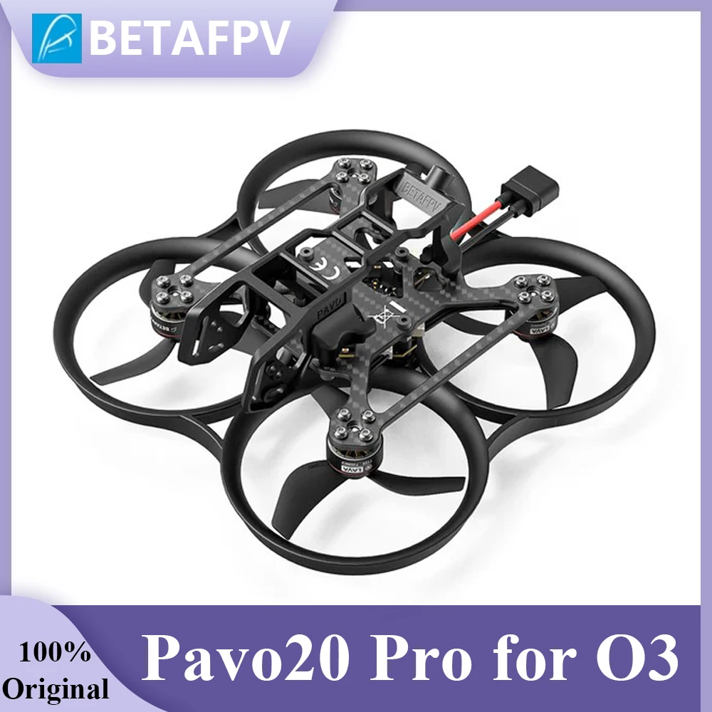 BETAFPV Pavo20 PRO Quadrirotor sans balais 2,2'' pour DJI O3 Cinewhoop ELRS 2,4 G