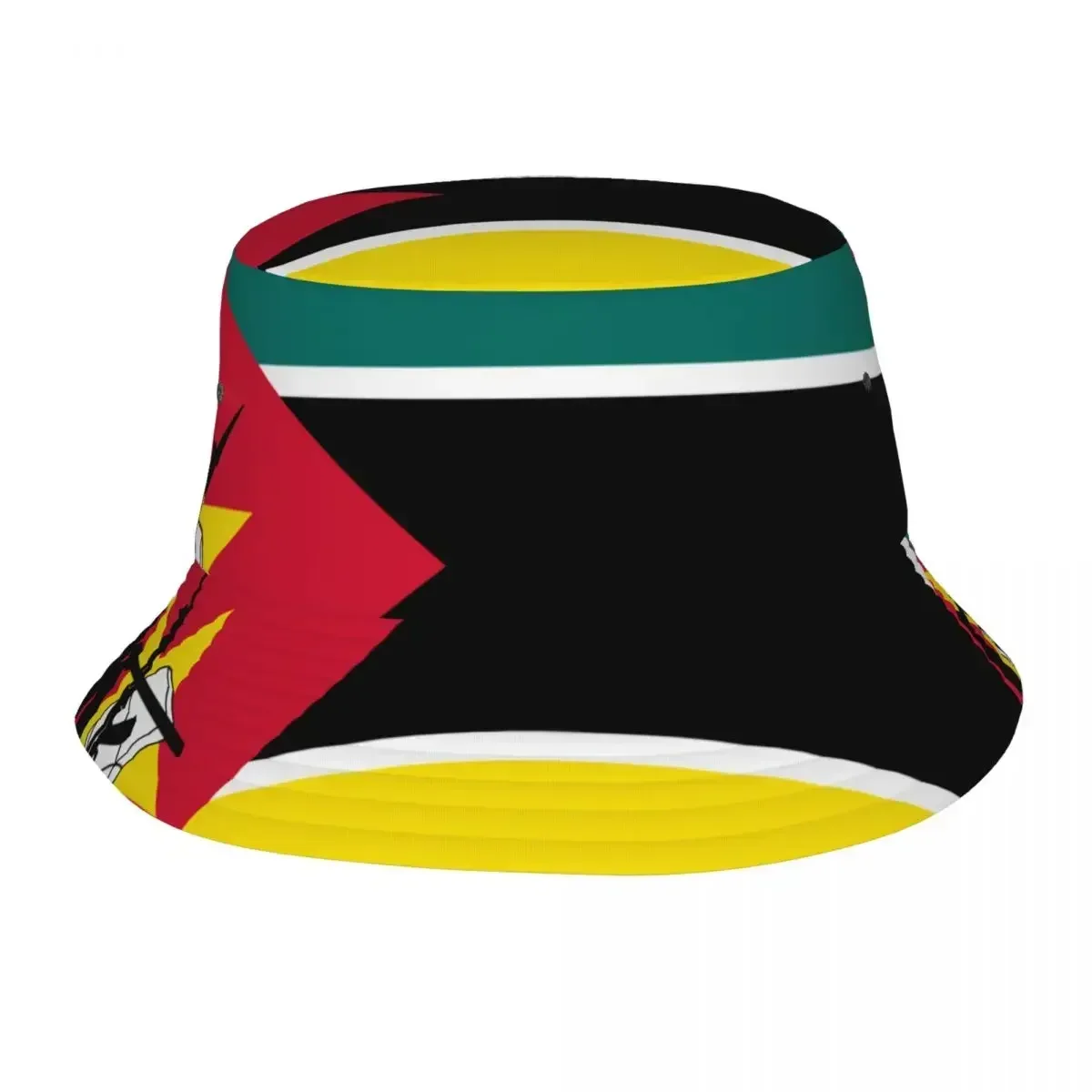 Mozambique Flag Fisherman Cap Hip Hop Gorras Summer Unisex Bucket Hat Outdoor Gardening Beach Camping Hiking Fishing Caps