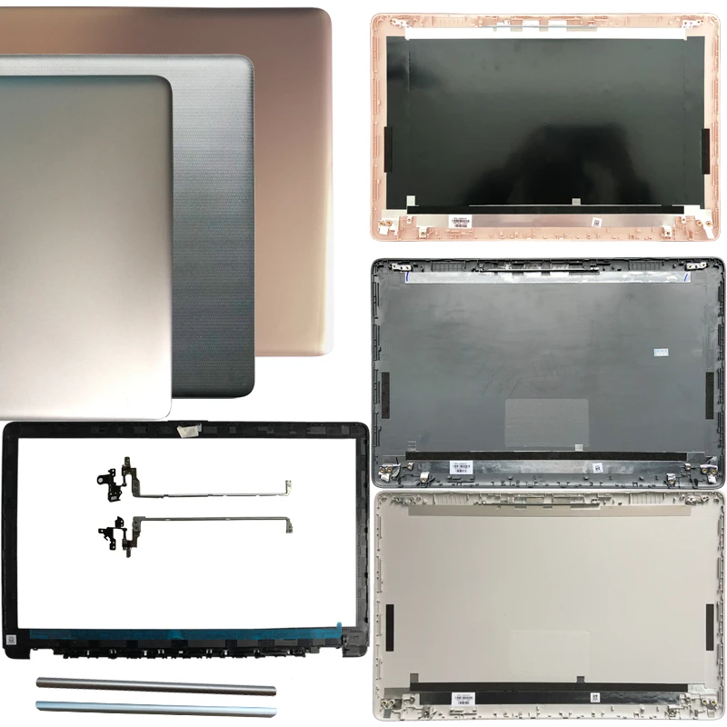 For HP 15-DA 15-DB 15T-DA 15T-DB 15-DA0036nr TPN-C135 TPN-C136 250 G7 255 G7 laptop LCD Back Cover/Front Bezel/Hinges L&R