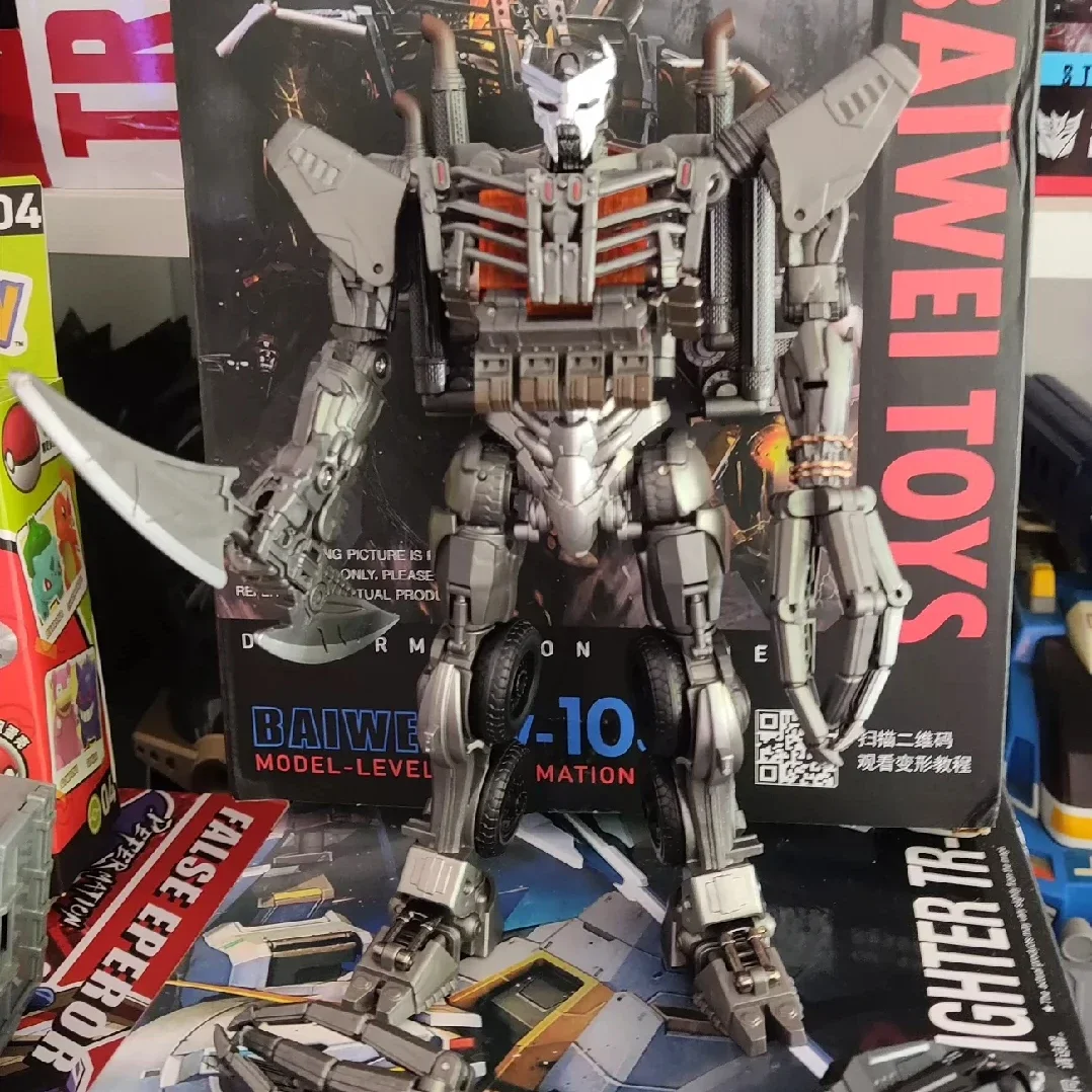 In Stock BAIWEI TW-1031 Scourge Nemesis Prime Destroyer Transformation Toy Boy 7 Movie SS101 Autobot Model Collection Gift