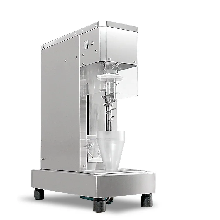 Automatic Fruit Ice Cream Blender Swirl Freeze Fruit Frozen Yogurt Ice Cream Yogurt Blending Mixer Machine