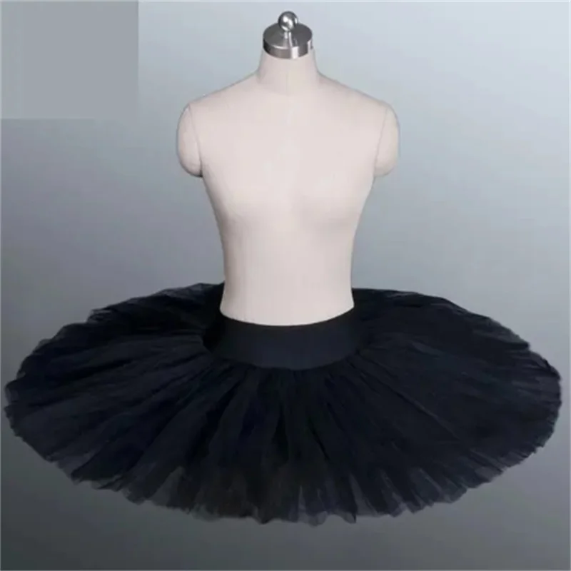 Professional Ballet Tutus Adult Child Stiff Pancake Half Ballet Tutu Girls Practice Tutu Skirts Kids White Platter Tutu