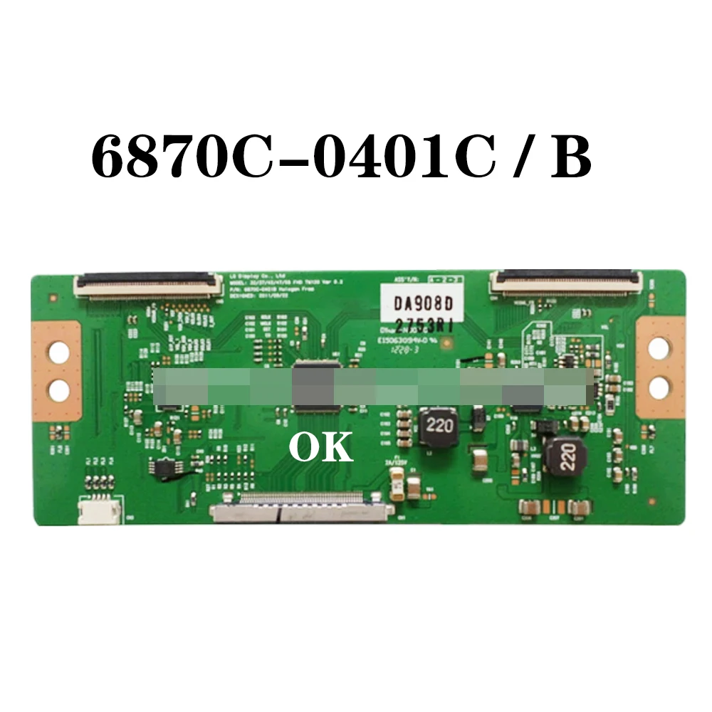 Free shipping Good Test T-CON Board for LC470EUN 32/37/42/47/55 6870C-0401C 6870C-0401B E15063094V-0