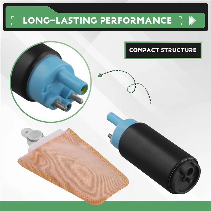 Superior-15100-57B10 Pompa carburante motore auto per Suzuki Mitsubishi Walbro Delphi Airtex E2111 Delphi: EP0318 FE0189 FE0204