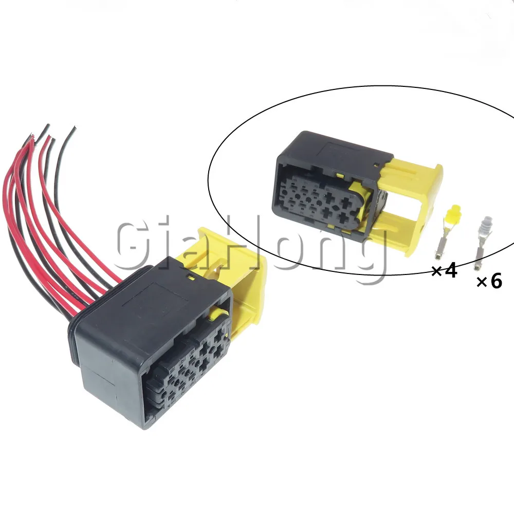 

1 Set 10 Ways AC Assembly 1.5 3.5 Series Auto Waterproof Plug 1-1564514-1 Car Electric Wire Sealed Connector