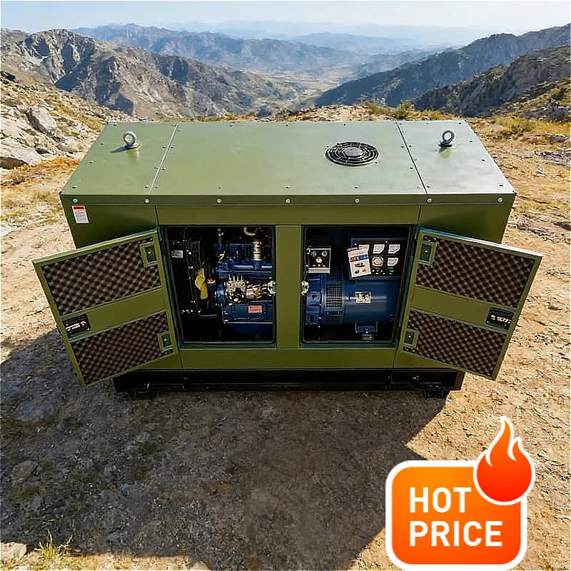High Quality Generator Set Industrial Generator for Highway Roadside Service Area EV Charging Station Grid Backup Customized