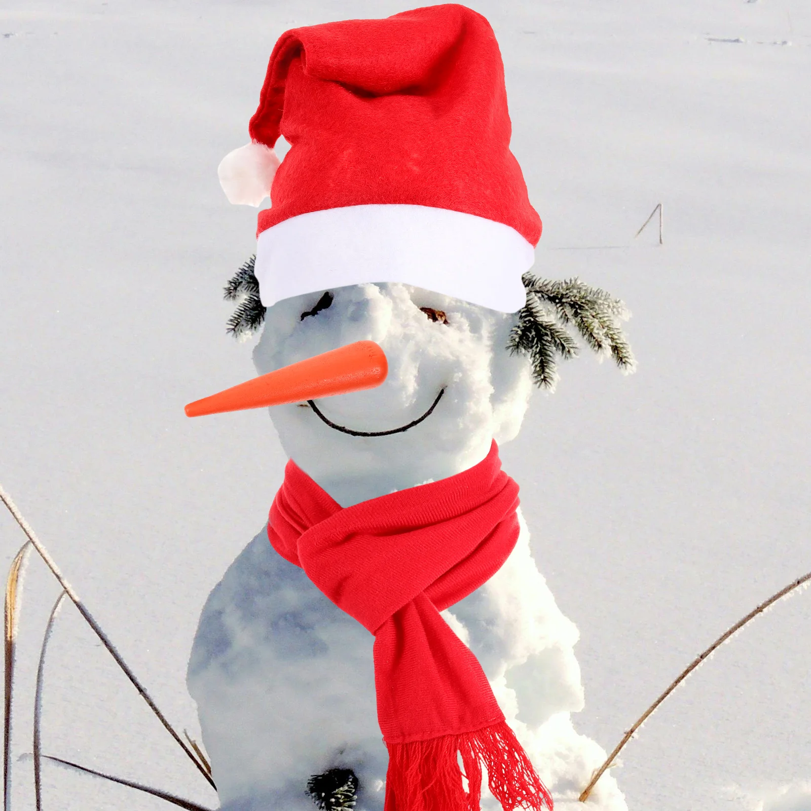 

Snowman Decoration DIY Christmas Gnomes Festive Accessory Reusable Snowman Kit Creative Props Winter Fun Activities