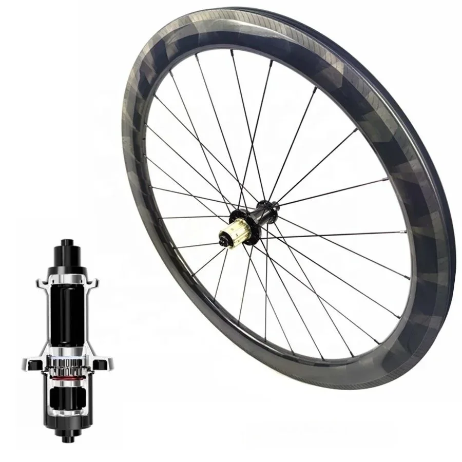 

Synergy TL5026XR300 Carbon Wheelset 700c 50mm Rachet System Rim Brake Carbon Wheel Bicycle Carbon Rim