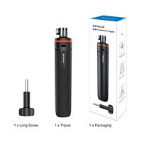 PULUZ Camera Extension Tripod Selfie Stick Stand For Gopro 13 12 Insta360 X3 DJI Action 4/3 Camera Accessories