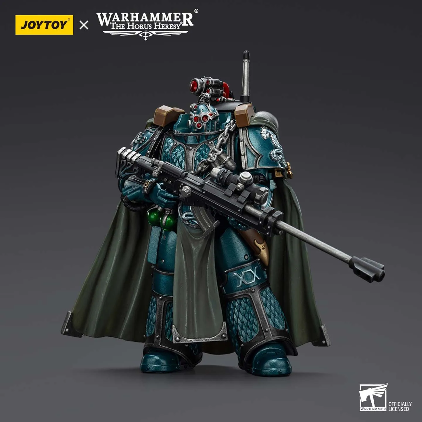 

JOYTOY Dark Source Warhammer Horus Rebellion Alpha Legion JT01390 Isidorus Thousand with Sniper Rifles and Energy Dagger 1:18