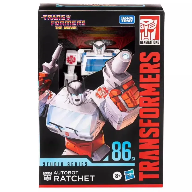 In Voorraad Originele Hasbro Transformers Autobot Ratchet De Film Ss86 Anime Action Figure Robot Speelgoed Collectie Model Hobby Gift