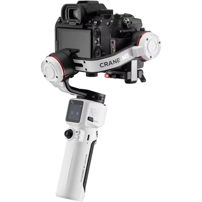 Stabilizer 3-Axis Genggam Zhiyun Crane M3 Pro BARU, Gimbal Stabilizer untuk Kamera Mirrorless, Gopro, Smartphone