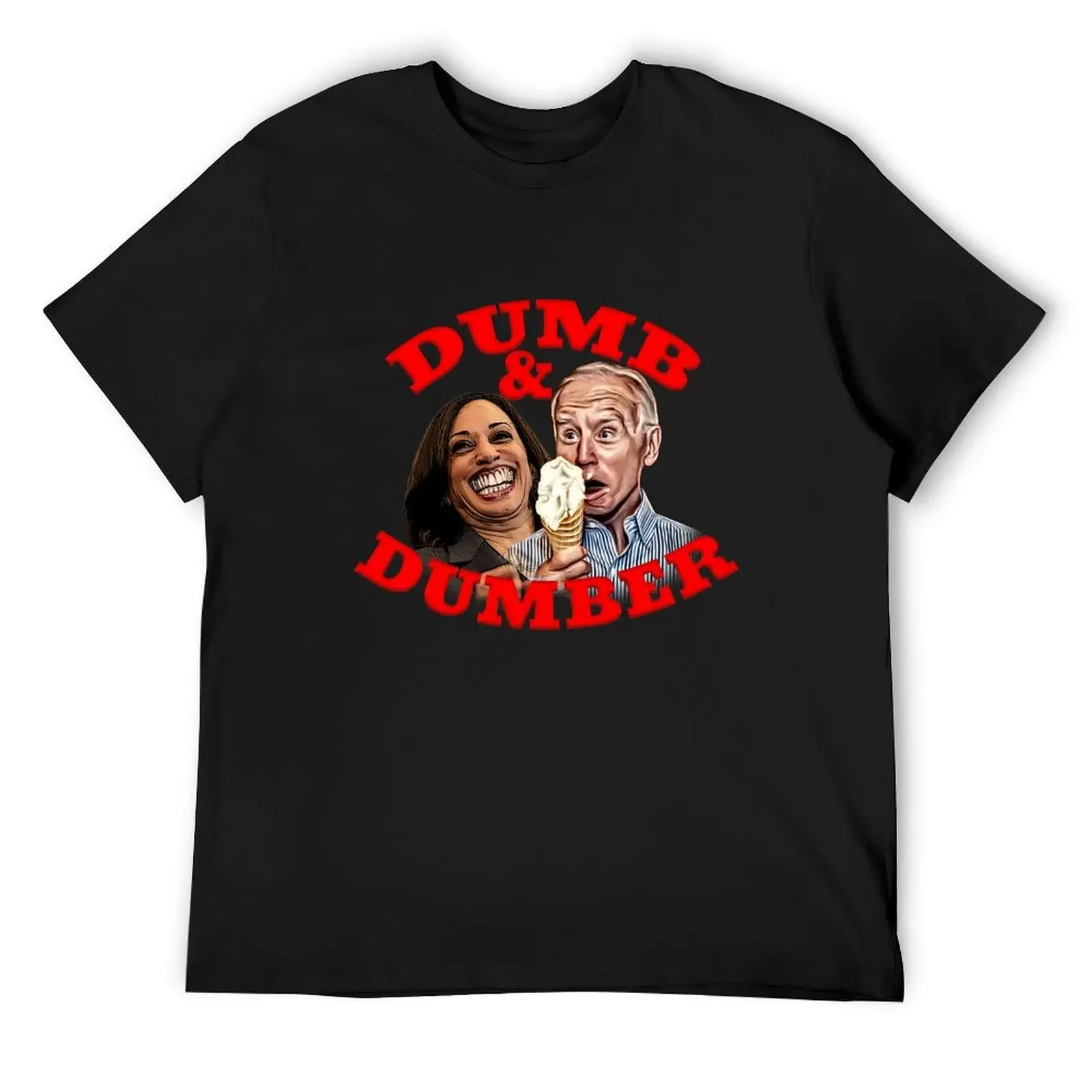 Biden & Harris DUMB AND DUMBER Cartoon T-Shirt shirts graphic tee anime mens t shirts pack