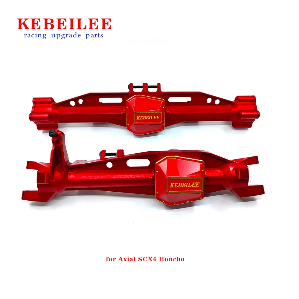 KEBEILEE CNC Aluminum7075# Front & Rear Axle Housing for Axial SCX6 Honcho 1/6