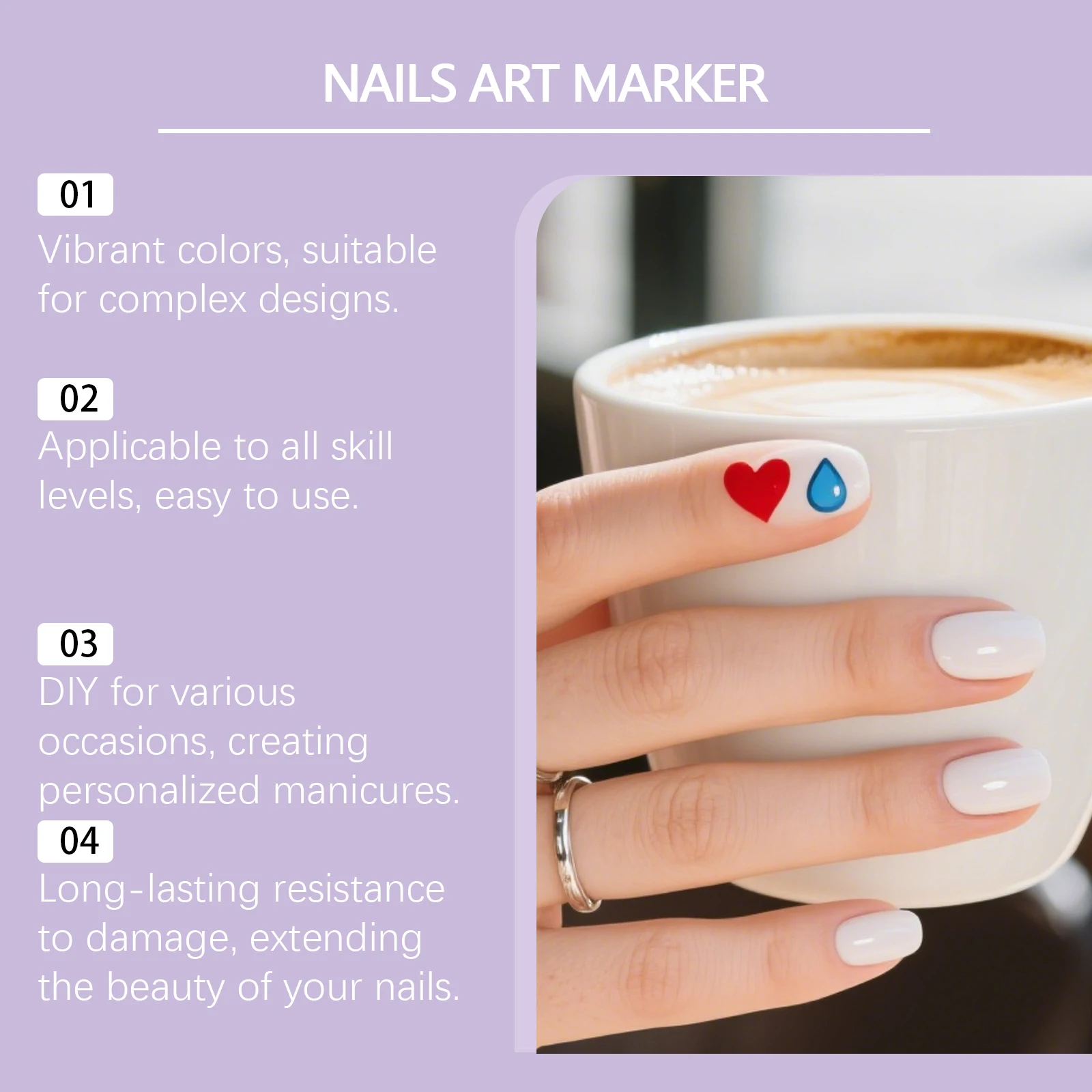 12 Color Nail Art Pens Multi Vivid Color Create Fashion Nail Arts DIY Nail Design Quick Dry Easy Use Nail Art Painting Pens Set