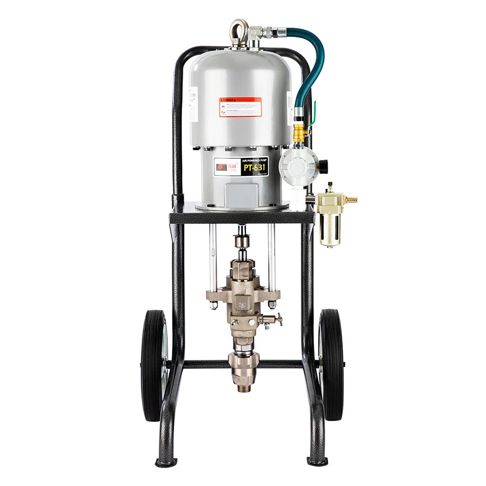 PT-631 Pneumatic Airless Sprayer  Professional Spray Machine