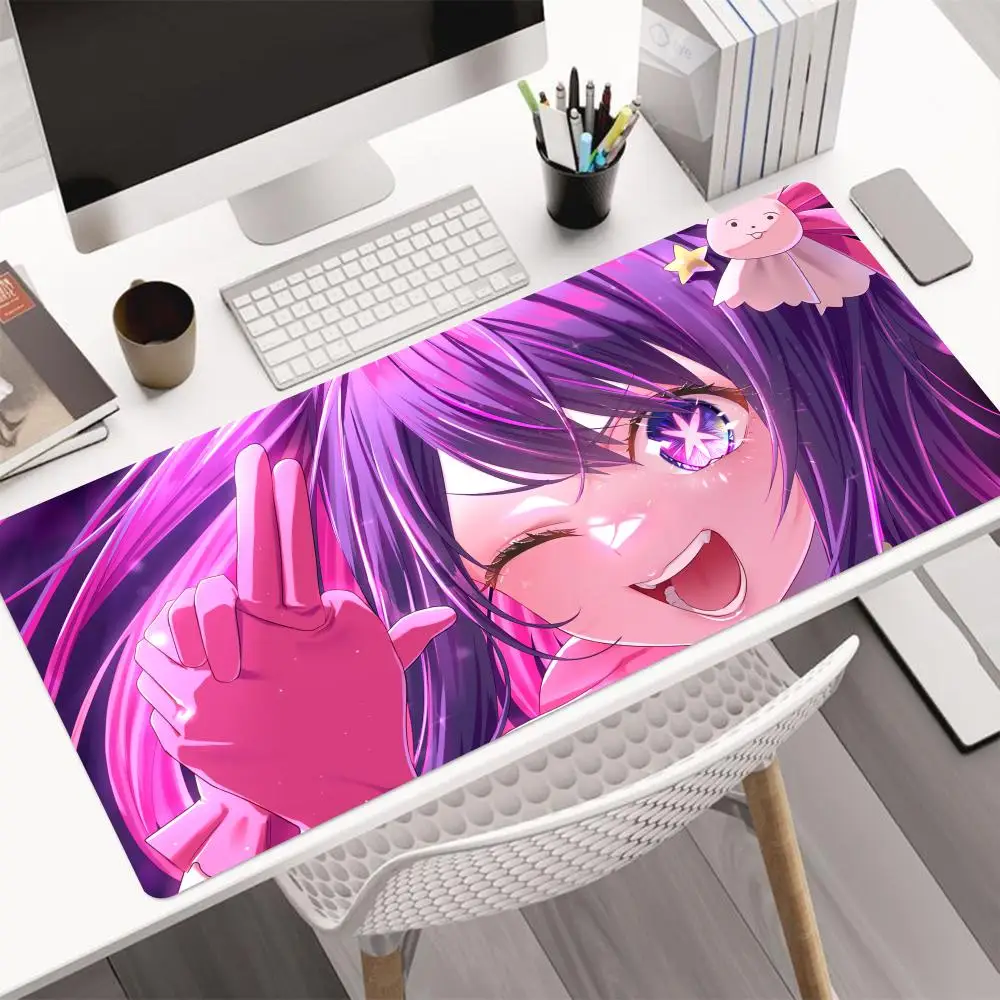 

O-Oshi No Ko Hoshino Ai Gaming Mouse Pad Mouse Pad Gaming Mousepad Speed Desk Mat Laptop Gaming Mats For Office Carpet Desk Acce