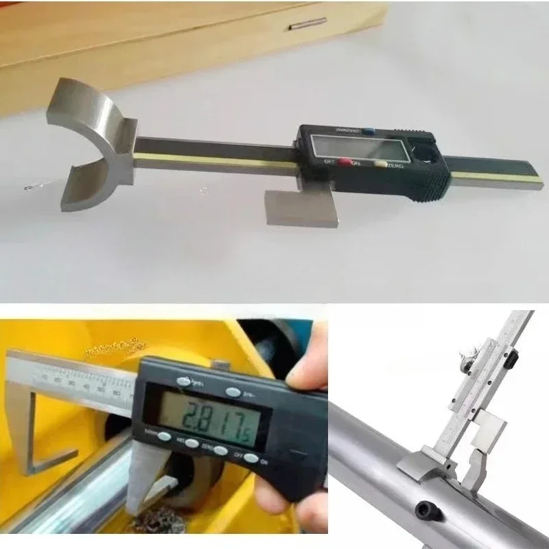 HB Boring Machine Digital Setting Caliper, High Precision Electronic Vernier for Internal Depth & Hole Diameter Measurement