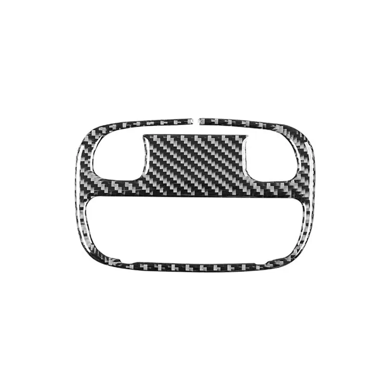 Carbon Fiber For Subaru Impreza 2009 2010 2011 Car Front Reading Light Frame Cover Trim Interior Accessories-A61E