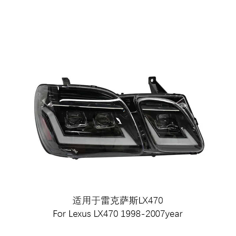 

A Pair For Lexus LX470 Headlight 1998-2007 Clear Lens Housing Accessories