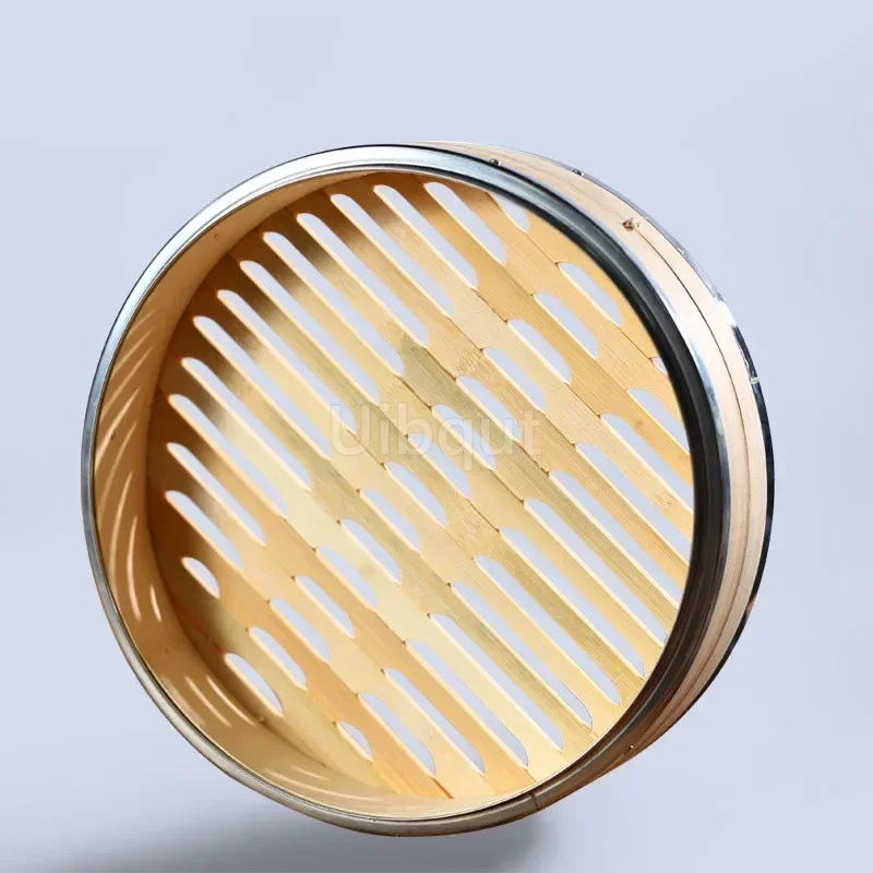 One two three Cage with Cover Cooking Bamboo Steamer Fish Snack Rice Basket Set Kitchen Cooking Tools Dumpling Steamer Pot