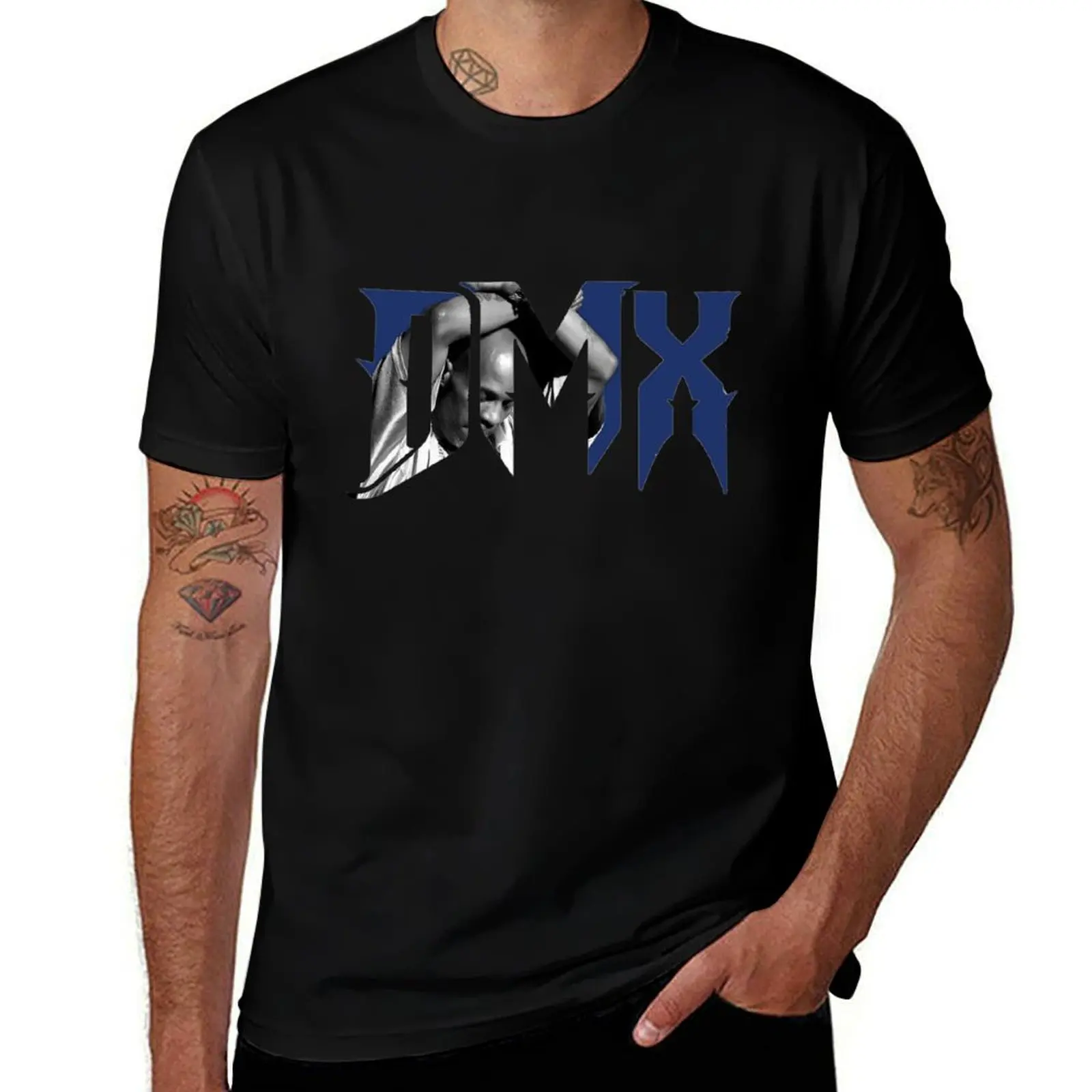 

DMX Shirt/mask T-Shirt anime t shirts oversize t shirt men 100% cotton luxury brand t shirts cotton 100% T-Shirt