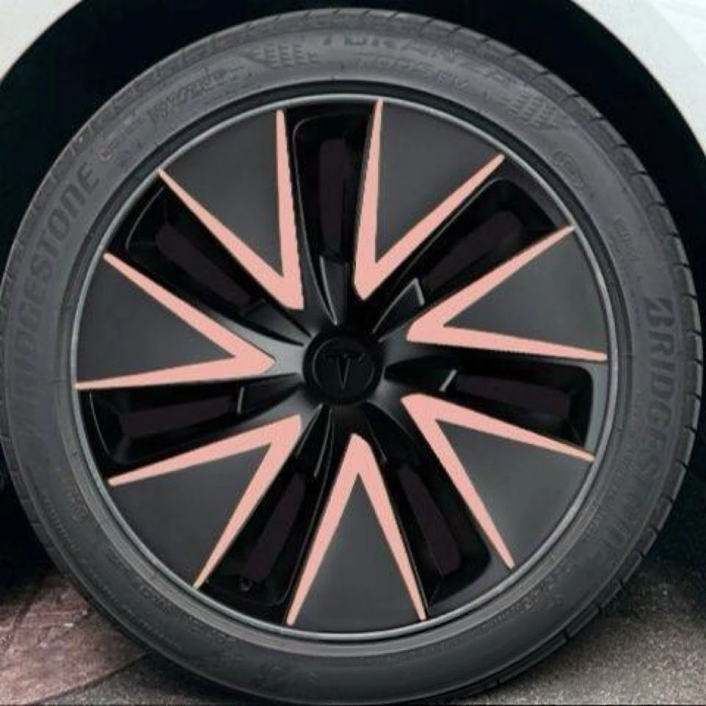 

Наклейки для новых колпаков на 18-дюймовые колеса Tesla Model 3, аксессуары для модификации