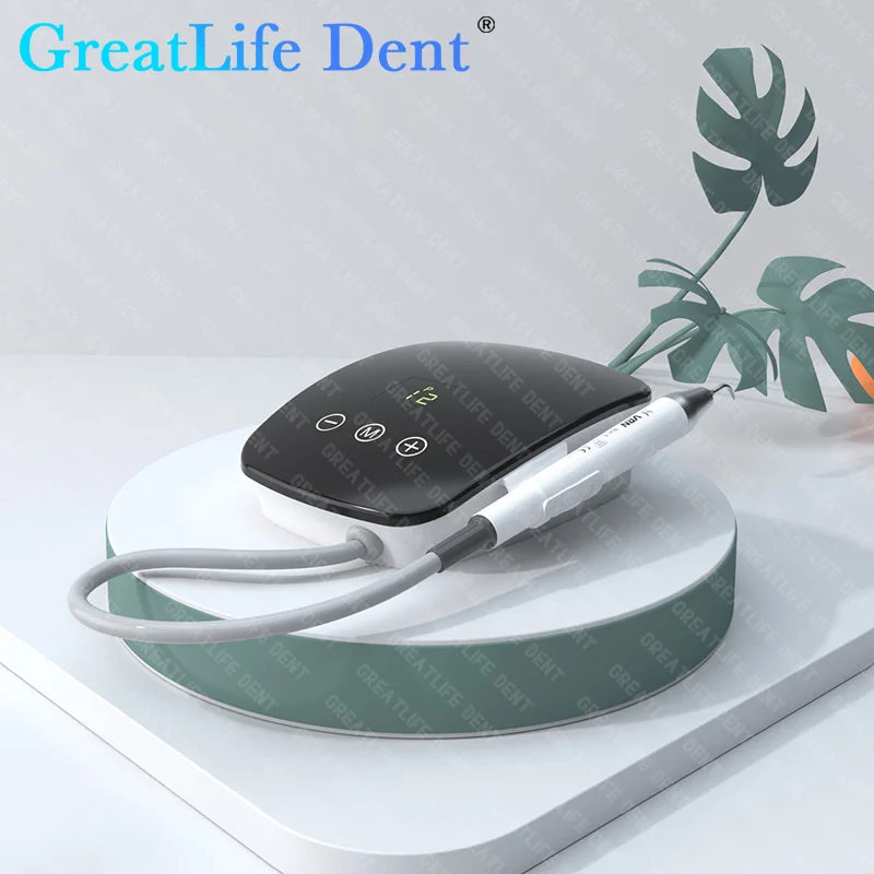 GreatLife Dent VRN-A5 Dental Ultrasonic Scaler Cleansing Machine Removes Tartar with Led Light Teeth Cleaning Dentist Clinic