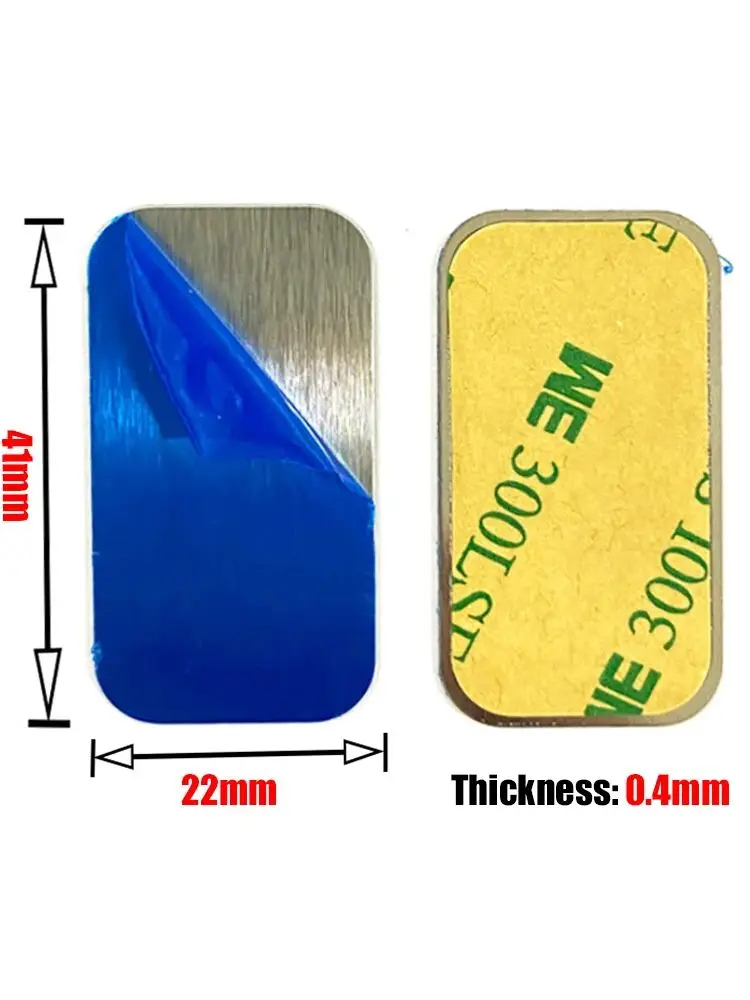 JCD 10 stücke Metall Platte Aufkleber Disk Eisen Blatt Für Magnet Handy Halter Magnetische Auto Stehen Für Xiaomi Huawei Samsung iphone – Detail 2