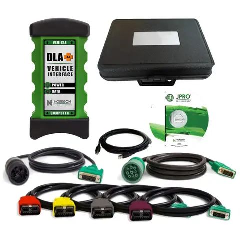 Used for J-Pro DLA diagnosis 2025 DLA+2.0 vehicle interface diesel latest software heavy-duty truck scanning diagnostic tool