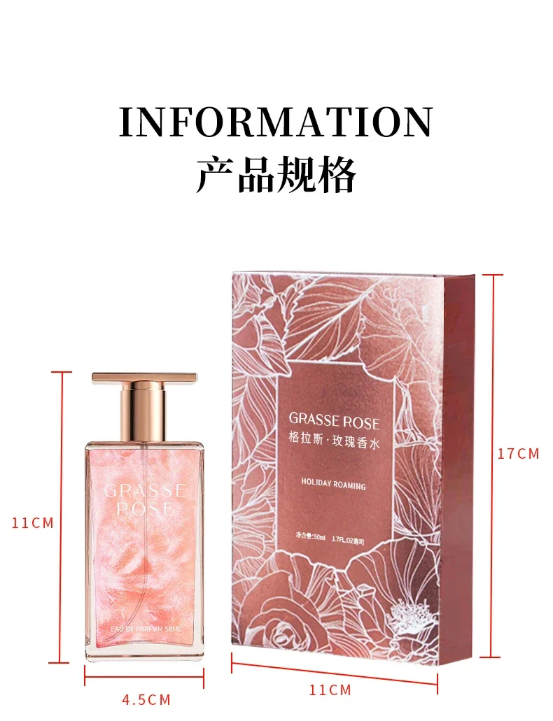 وردة نوير مغرية: عطر أو دي مغرية للنساء عطر الورد السام لعطرها الأنثوي المغناطيسي #6