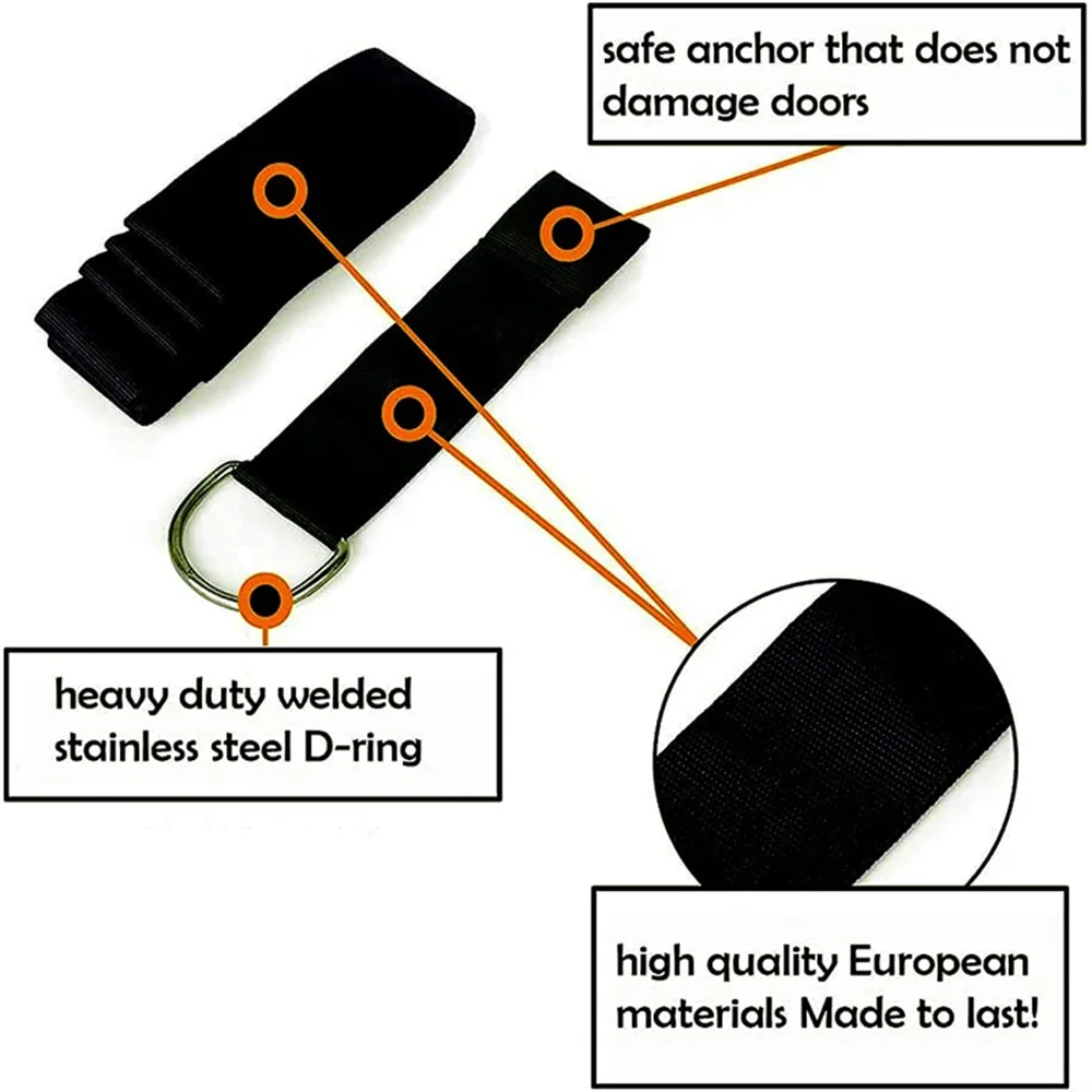 1 PC Door Flexibility Stretching Leg Stretcher Strap Adjustable Sports Yoga Ballet Band Exercise Soft Leg Belt for Gymnastics be