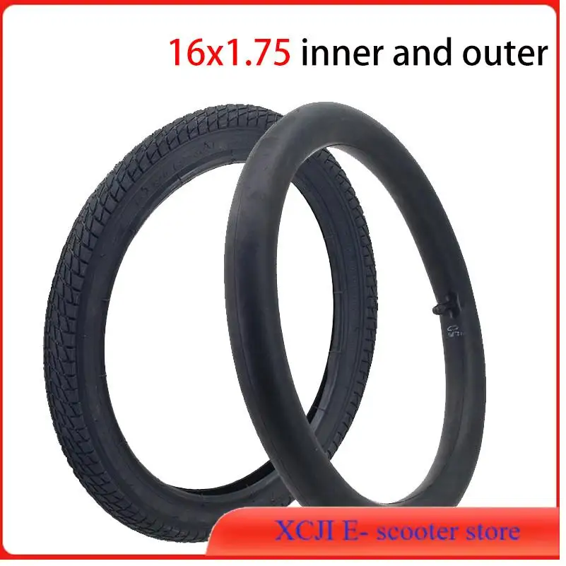 

FOR Electric Vehicle pneumatic wheel tyre 16X1.75 (47-305) inner and outer tires For Electric Bicycle