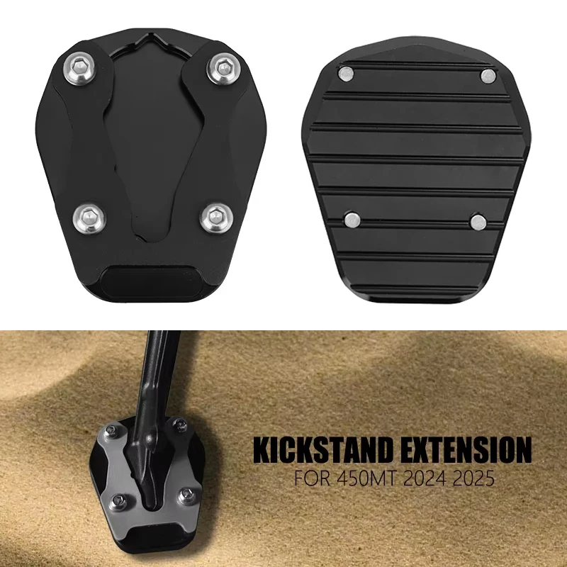 

450MT Foot Side Stand Enlarger Plate Pad Kickstand Extension Fit For CFMOTO CF 450 MT MT450 2024 2025 Motorcycles Accessories